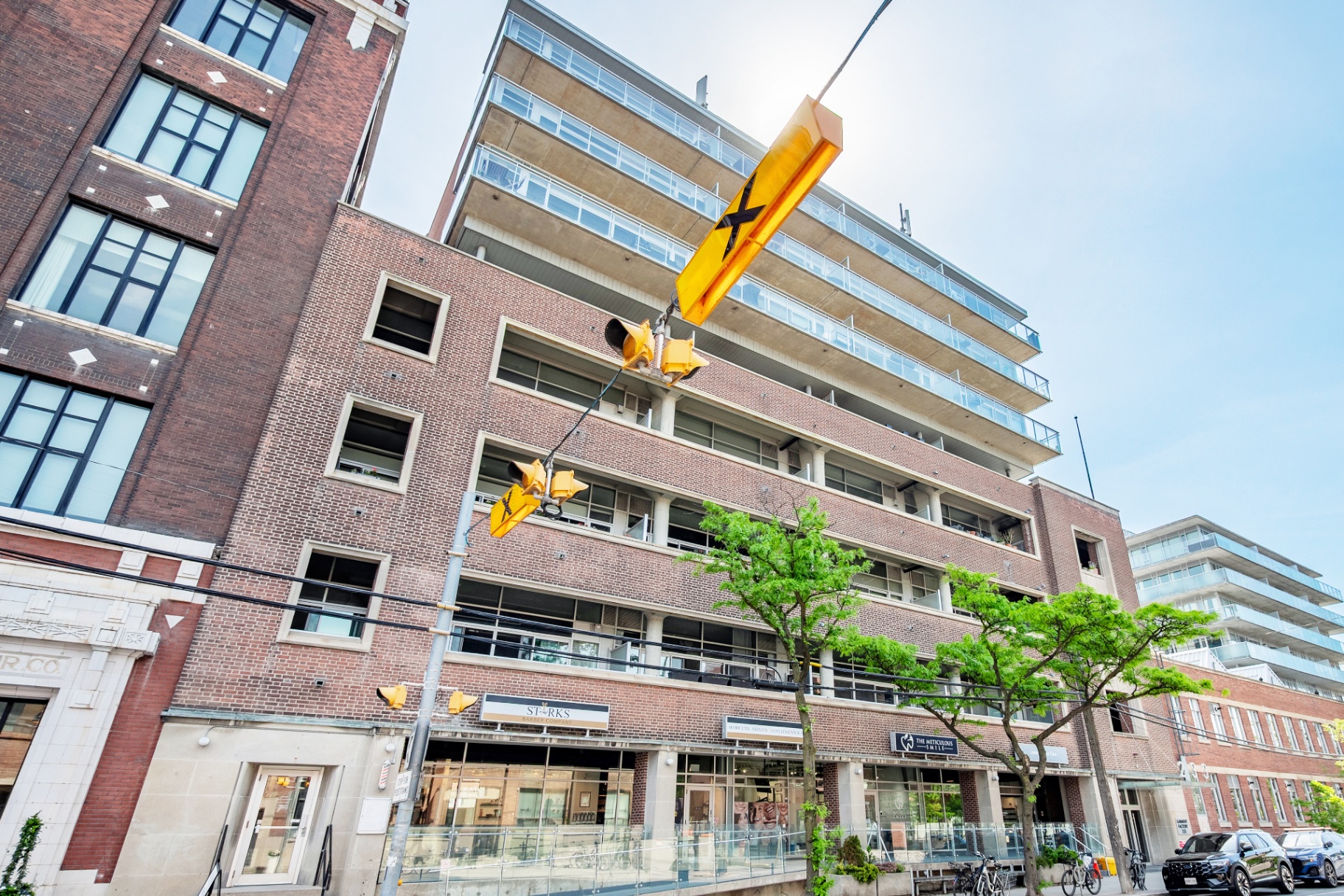 Street view of the Garment Factory exterior